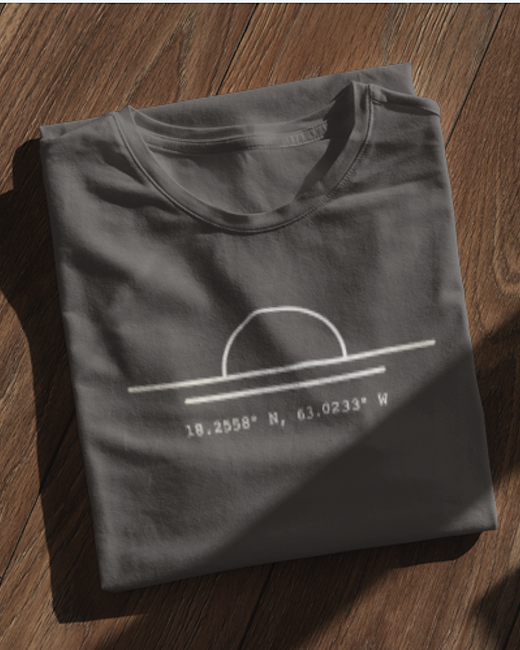 Anguilla — Coordinates Tee