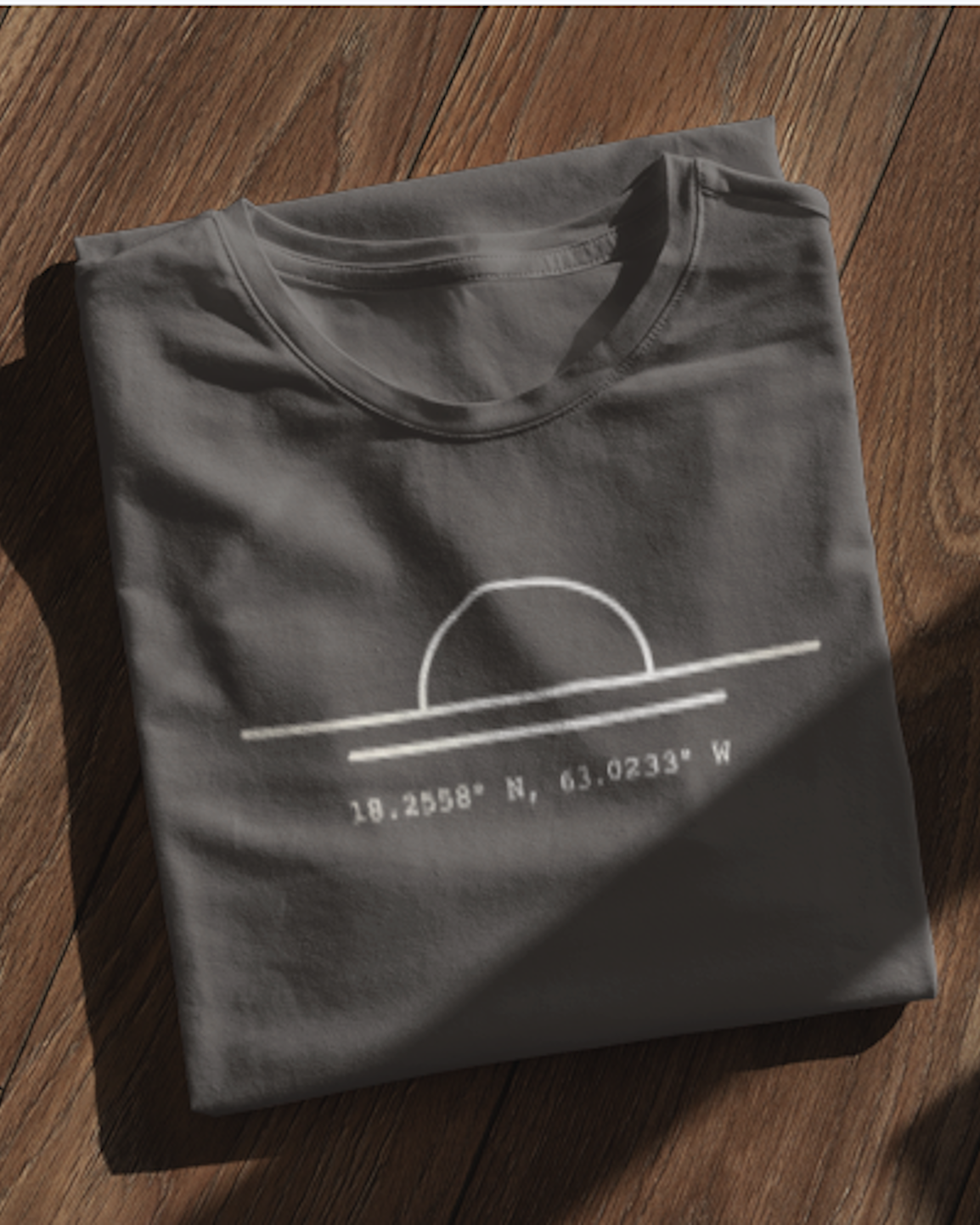 Anguilla — Coordinates Tee